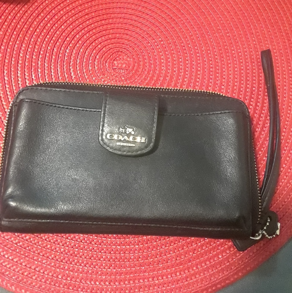 Coach wallet wristlet